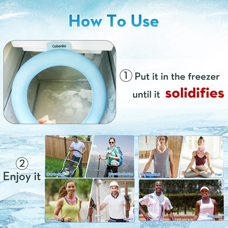 Neck Cooling Tube with Insulated Bag